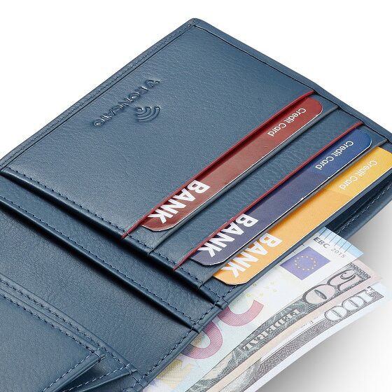 Roncato Detroit Cartera Protección RFID Piel 12 cm