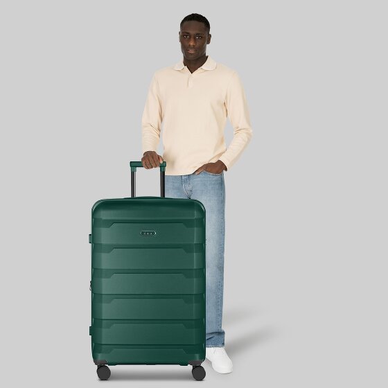 d&n South Dakota 4 ruedas Carrito L 76 cm con pliegue de expansión