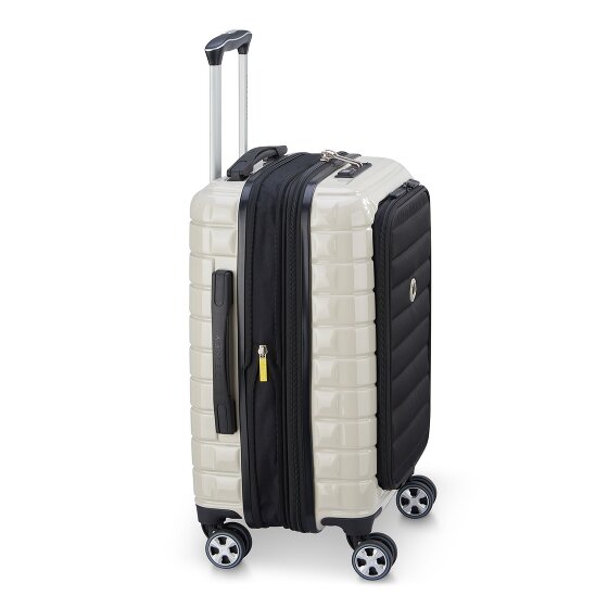 Delsey Paris Trolley de cabina Shadow 5.0 de 4 ruedas Compartimento para portátil de 55 cm con pliegue de expansión