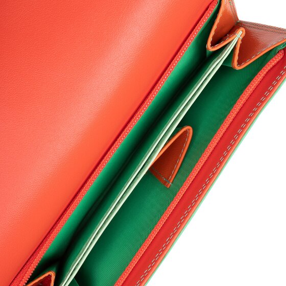 Mywalit Cartera tríptico con cremallera Cartera de piel 17 cm