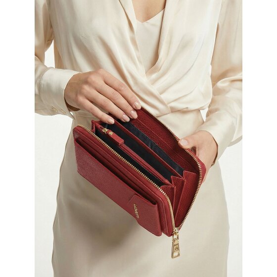Lazarotti Bologna Cartera de piel con cremallera Funda para teléfono móvil Piel 19 cm