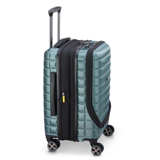Delsey Paris Trolley de cabina Shadow 5.0 de 4 ruedas Compartimento para portátil de 55 cm con pliegue de expansión