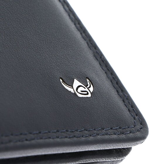 Golden Head Polo Cartera Bloqueo RFID Piel natural 11 cm