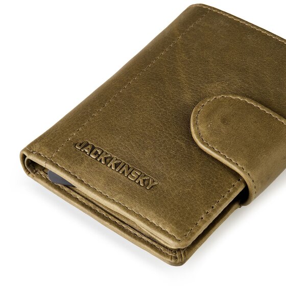 Jack Kinsky Aruba Cartera Protección RFID Piel 7.5 cm