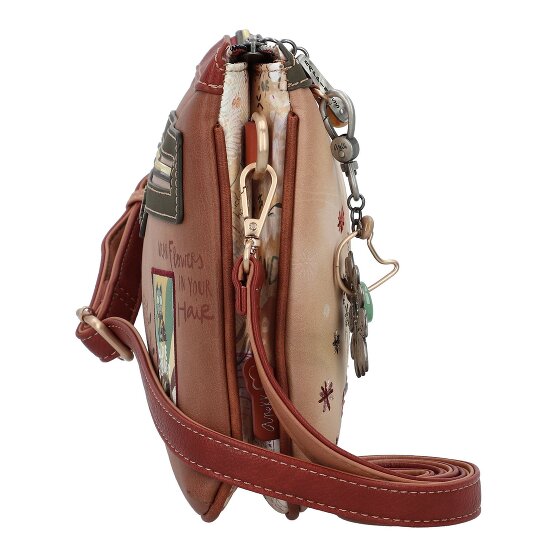 Anekke Peace & Love Bolsa de hombro 27 cm