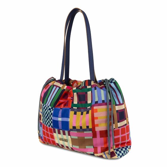 Oilily Tartan Tape Skar Bolsa de compras 36 cm