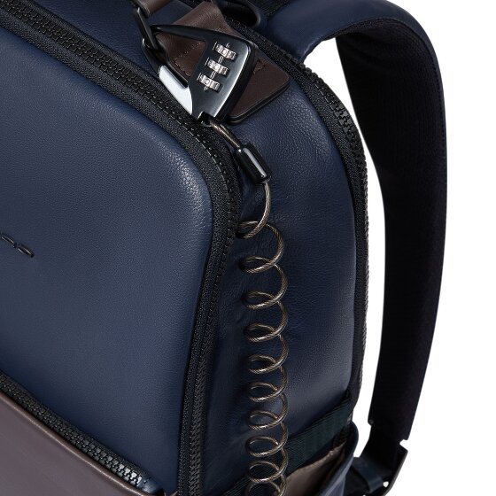 Piquadro Harper Mochila de negocios Piel 42 cm Compartimento para el portátil