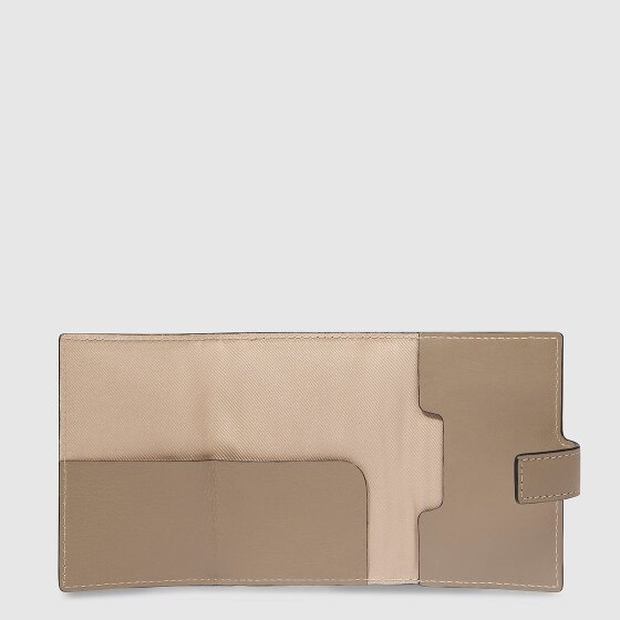 Piquadro Circle Estuche para tarjetas de crédito Protección RFID Piel 6.5 cm