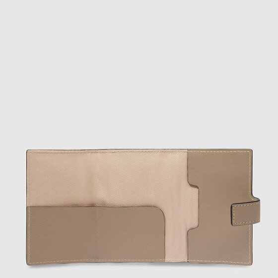 Piquadro Circle Estuche para tarjetas de crédito Protección RFID Piel 6.5 cm