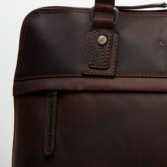 The Chesterfield Brand Branson Bolsa de hombro Piel 37 cm Compartimento para el portátil