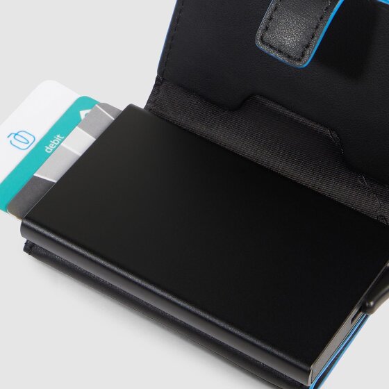 Piquadro Atlas Estuche para tarjetas de crédito Protección RFID Piel 10 cm