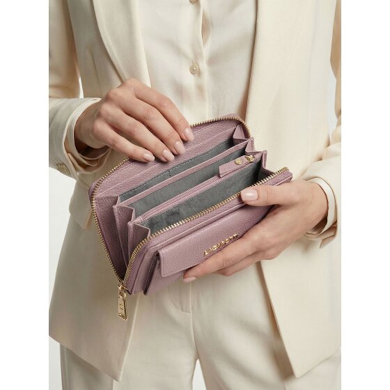 Lazarotti Bologna Cartera de piel con cremallera Funda para teléfono móvil Piel 19 cm