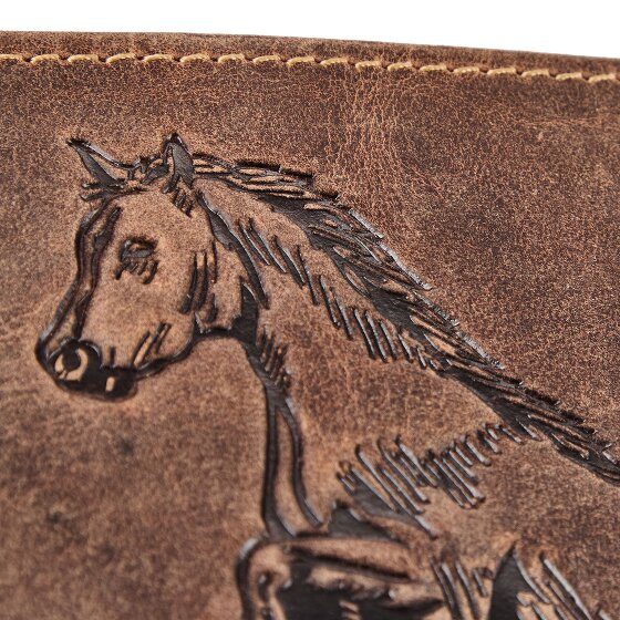 Greenburry Horse Cartera Piel 12 cm