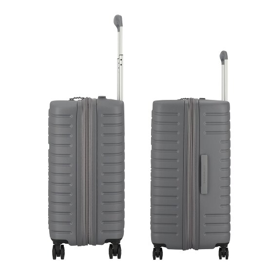 Mandarina Duck Flyduck 4 ruedas Trolley 69 cm Con fuelle expandible