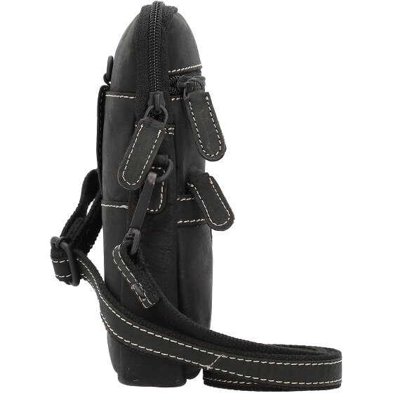 Jack Kinsky Baltimore 11 Bolso bandolera Piel 16 cm