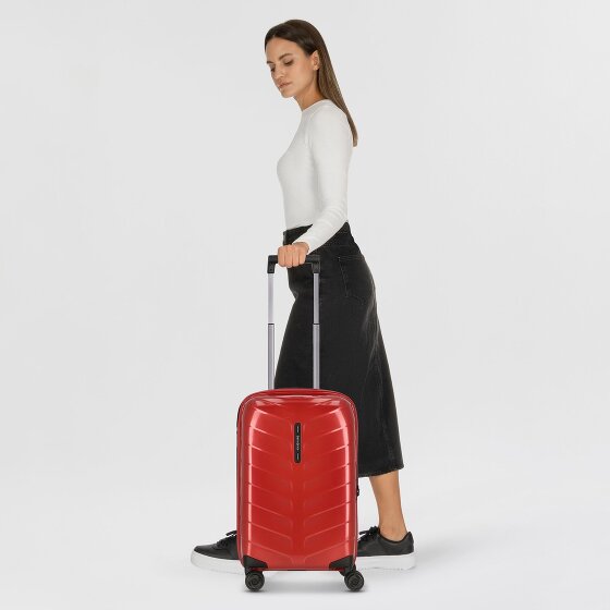 Samsonite Attrix 4 ruedas Carro de la cabina 55 cm con pliegue de expansión