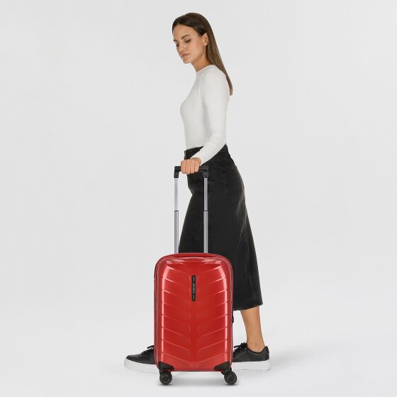 Samsonite Attrix 4 ruedas Carro de la cabina 55 cm con pliegue de expansión