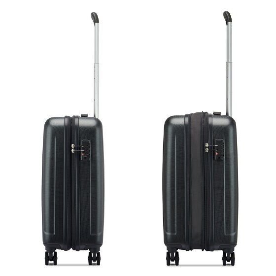 Roncato Kinetic 2.0 4 ruedas Carro de la cabina 55 cm con pliegue de expansión