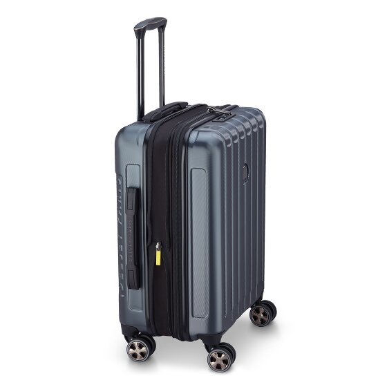 Delsey Paris Longitude 4 ruedas Carro de la cabina 55 cm con pliegue de expansión