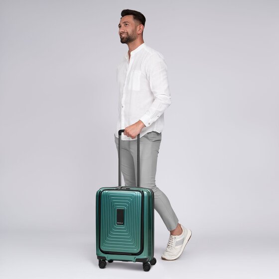 Redolz Essentials 14 4 ruedas Trolley de cabina S 55 cm Compartimento para laptop Con fuelle expandible