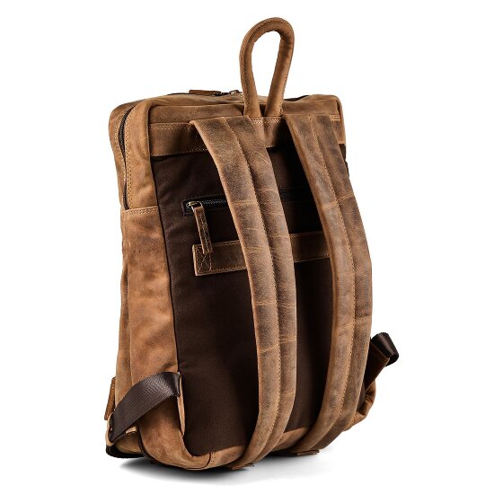 Greenburry Vintage Mochila de día Piel 44 cm Compartimento para el portátil