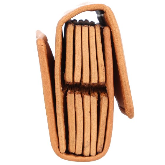 Greenland Nature Estuche para tarjetas de crédito Nature RFID de cuero de 10 cm