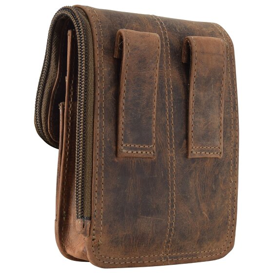 Greenburry Riñonera Vintage Piel 14,5 cm