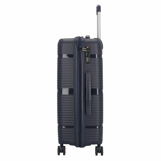 d&n Travel Line 4200 Juego de maletas de 4 ruedas 3 pzs.