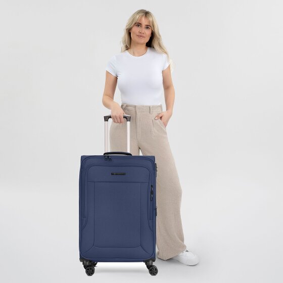 Franky Melbourne 3.0 Trolley de 4 ruedas 69 cm con pliegue de expansión