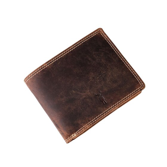 Jack Kinsky Baltimore 101 Cartera Protección RFID Piel 13 cm