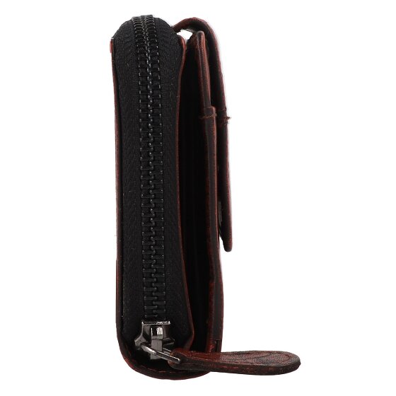 Greenburry Destressed Cartera Protección RFID Piel 13.5 cm