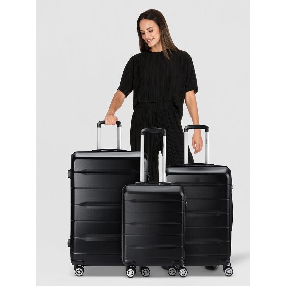 Benzi 5583 4 ruedas Juego de maletas 3 piezas