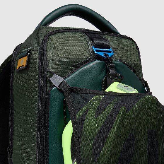 Piquadro PQ-Earth Mochila de negocios Protección RFID 41 cm Compartimento para el portátil