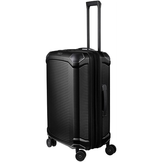 Travelite Millennium 4 ruedas Juego de maletas 3 piezas con pliegue de expansión
