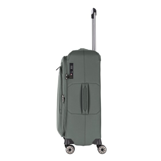 Travelite Priima 4 ruedas Carrito 68 cm con pliegue de expansión