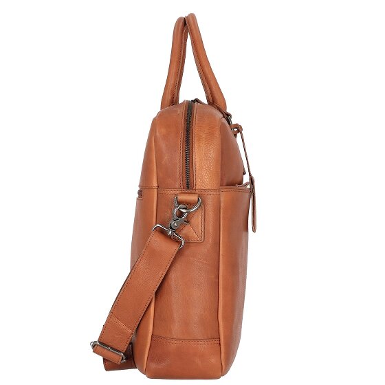 Burkely Maletín Antique Avery Piel 46 cm Compartimento para portátil