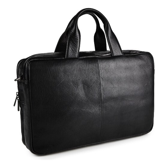 Plevier Jimmy Maletín Piel natural 31 cm Compartimento para laptop