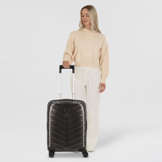 Samsonite Attrix 4 ruedas Carro de la cabina 55 cm con pliegue de expansión