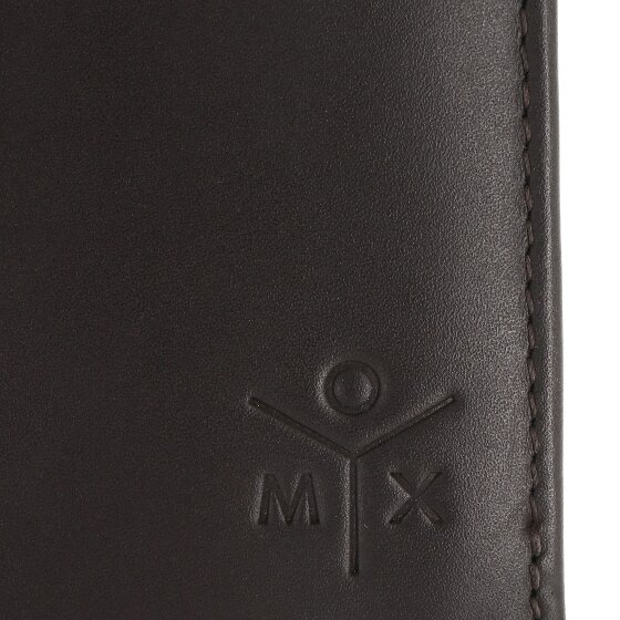 oxmox Leather Cartera Bloqueo RFID Piel natural 10 cm