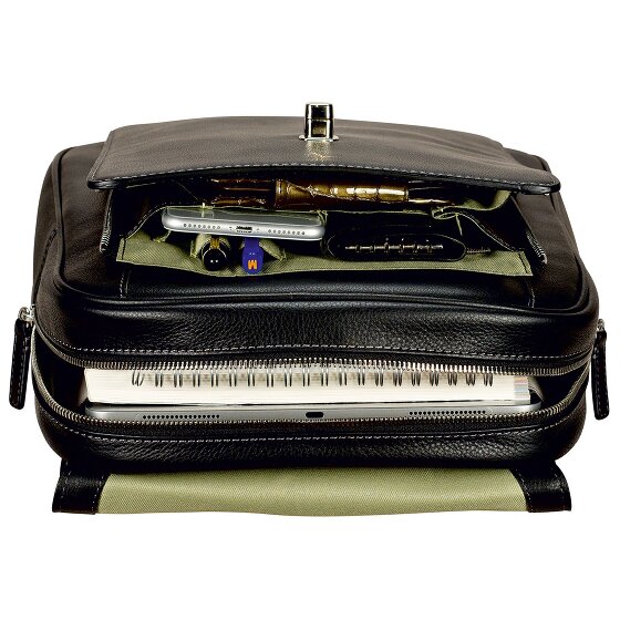 Leonhard Heyden Nizza Mochila de la ciudad Piel 34 cm