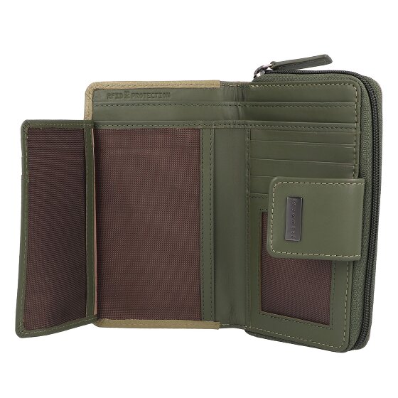 bugatti Sina Cartera Protección RFID Piel 16 cm