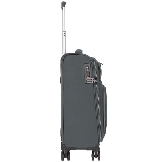 d&n Travel Line 9204 4 ruedas Carro de la cabina 55 cm