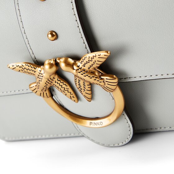 PINKO Love One Bolsa de hombro Piel 21 cm