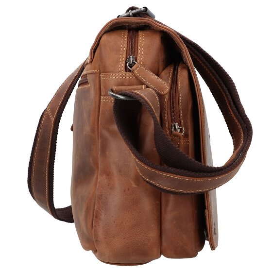 Greenburry Racing Collection Atlanta Maletín Mensajero Piel 36 cm