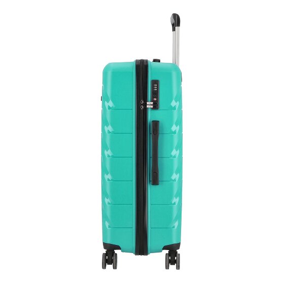 d&n Travel Line 4100 4 ruedas Carrito L 74 cm