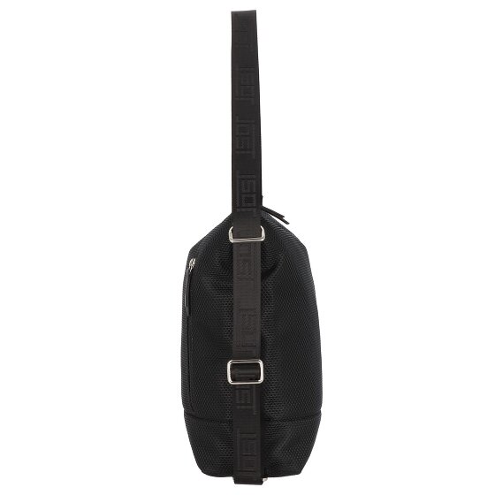 Jost Bandolera de malla con 3 compartimentos Compartimento para portátil de 41,5 cm