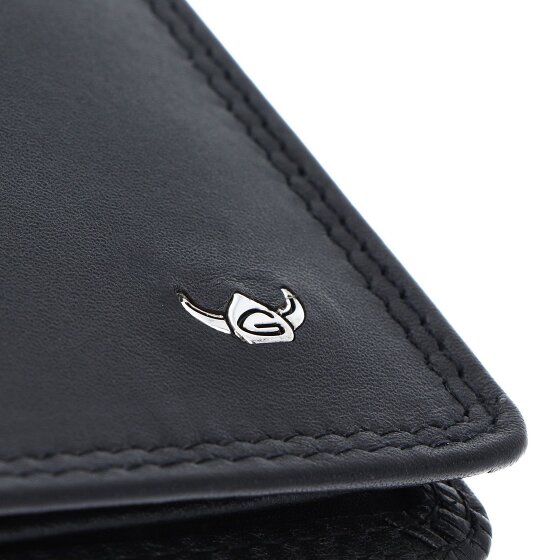 Golden Head Polo Cartera Bloqueo RFID Piel natural 11 cm