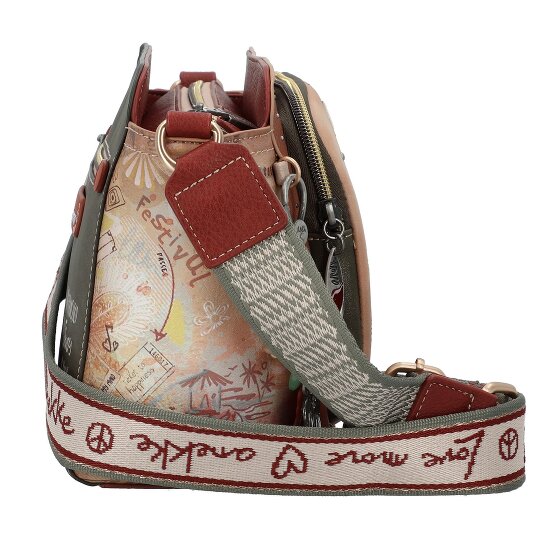 Anekke Peace & Love Bolsa de hombro 28 cm