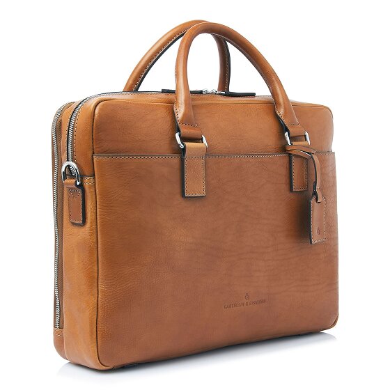 Castelijn & Beerens Rick Maletín Protección RFID Piel 40 cm Compartimento para el portátil