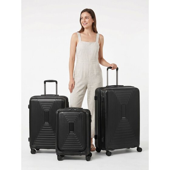 Redolz Essentials 14 4 ruedas Set de maletas 3 piezas Con fuelle expandible